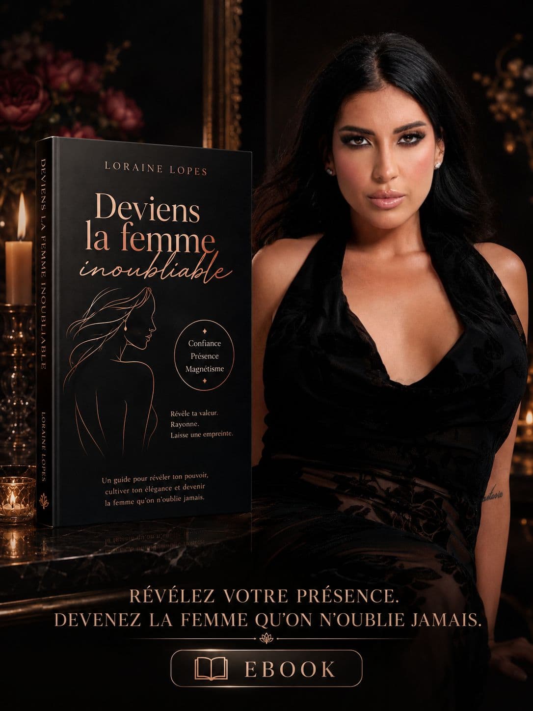 Couverture de « Deviens la Femme Inoubliable »