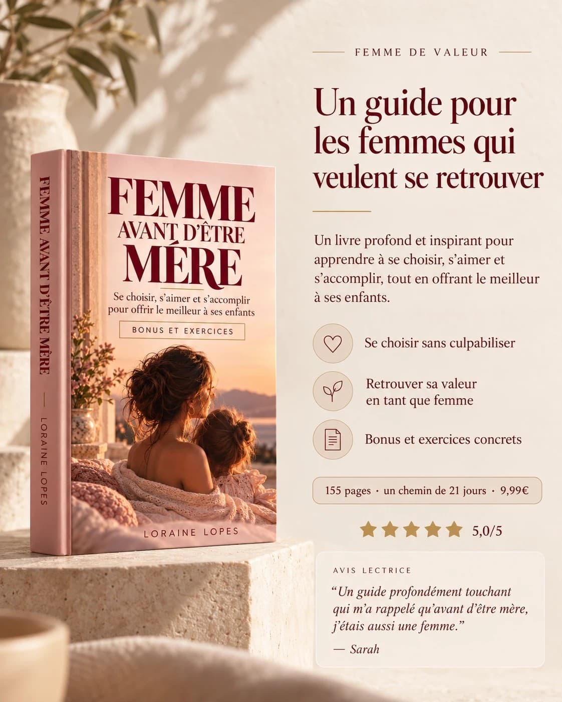 Couverture de « Femme avant d'être Mère »