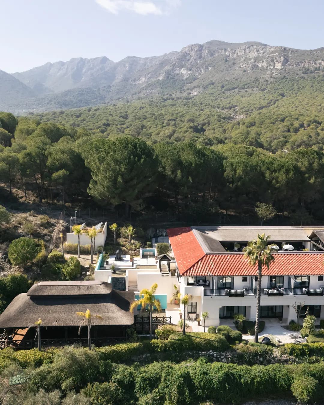Le lieu de la retraite : Shanti-Som, Monda, Andalousie